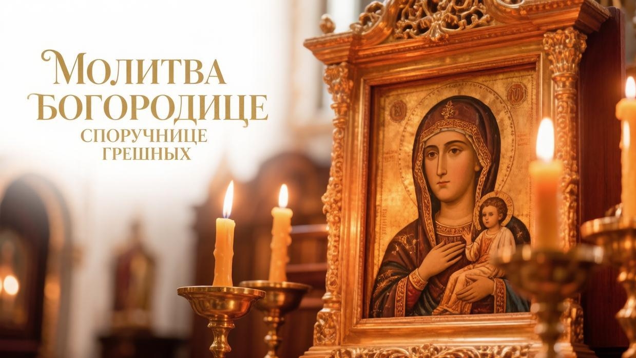 Молитва Богородице споручнице грешных обладает Великой Силой