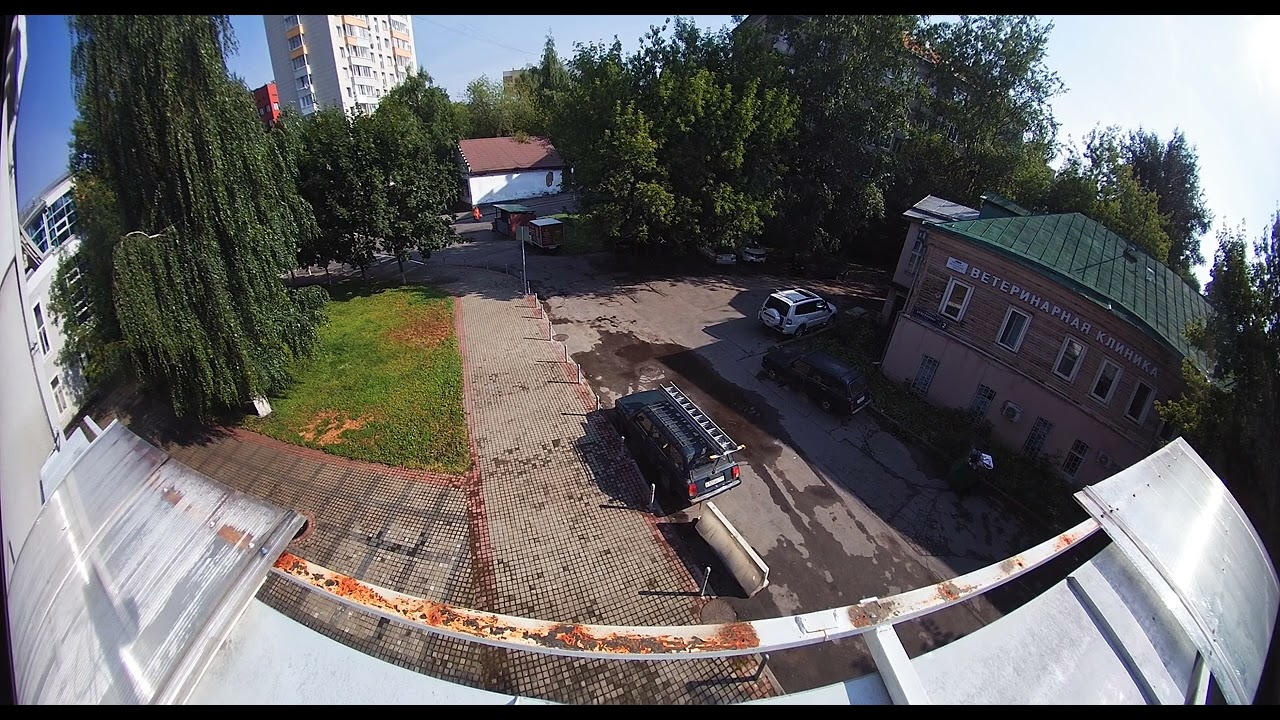 Запись с видеокамеры APIX MiniBullet / R8 Panoramic. Дневная съемка