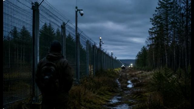Гражданин Эстонии перелез через пограничное занраждение и ушел в Россию.