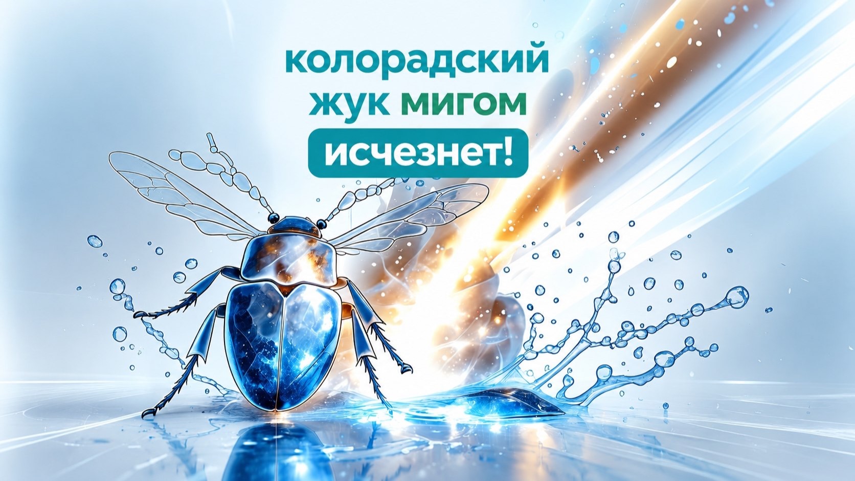 Колорадский жук мигом исчезнет!