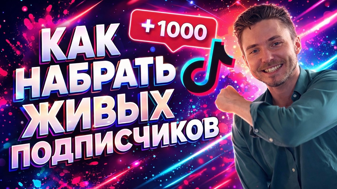 КАК НАБРАТЬ ЖИВЫХ ПОДПИСЧИКОВ В ТИК ТОК БЕСПЛАТНО В 2026 ГОДУ | БЫСТРАЯ РАСКРУТКА ТИК ТОК