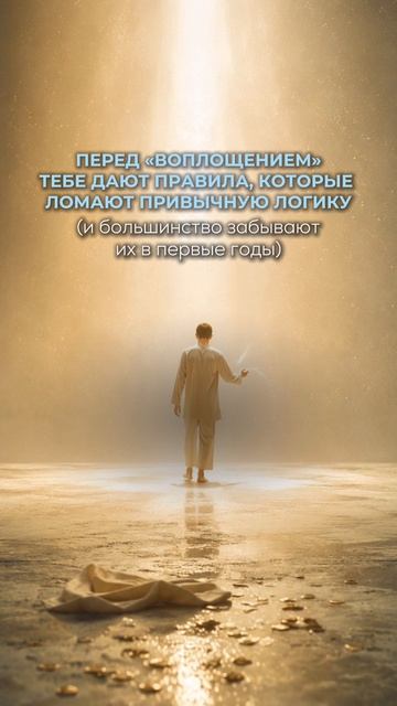 Перед «ВОПЛОЩЕНИЕМ» тебе дают ПРАВИЛА, которые ломают привычную логику