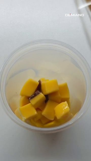 Манговый фраппе с пудингом 🥭✨