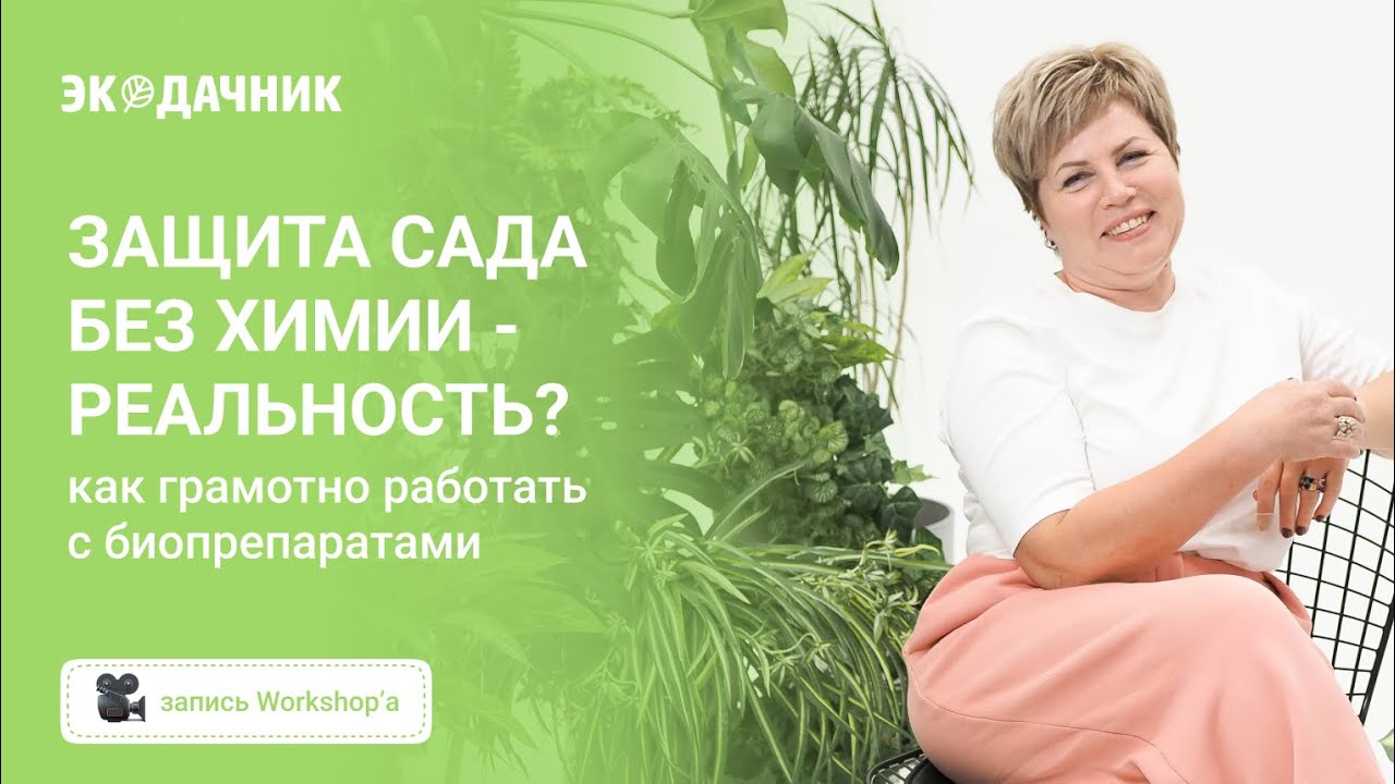 Защита сада без химии - реальность? Как грамотно работать с биопрепаратами