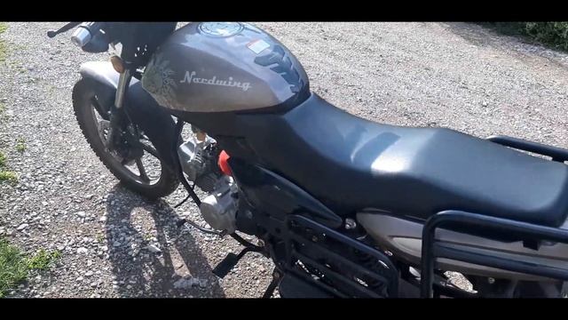 Zongchen 190cc на Мопеде Нордвинг первый небольшой пробный выезд