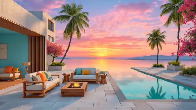 Музыка Дип Хаус Sunset Lounge Deep House Tropical Mix
