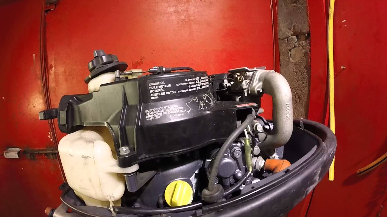 Обзор лодочного мотора Yamaha 4л с