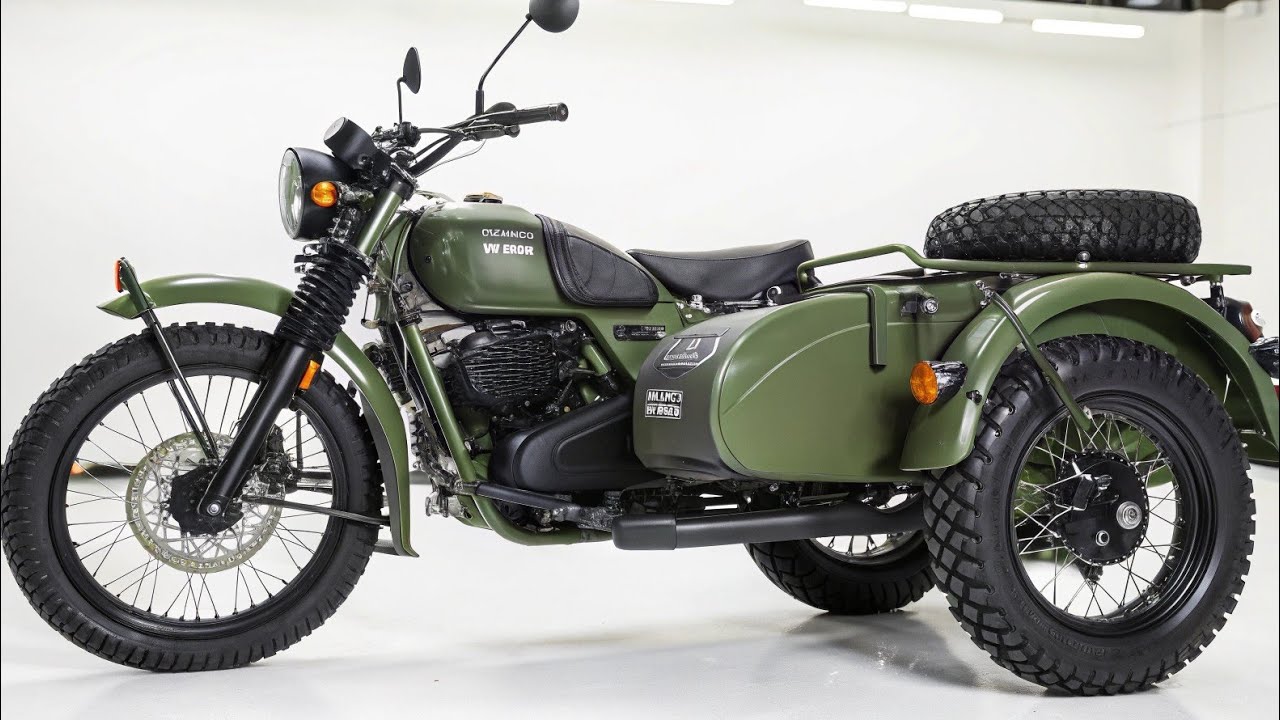 Возвращение легенды! Новый Ural Gear-Up 2WD 2026 — мощь, характер и полный привод