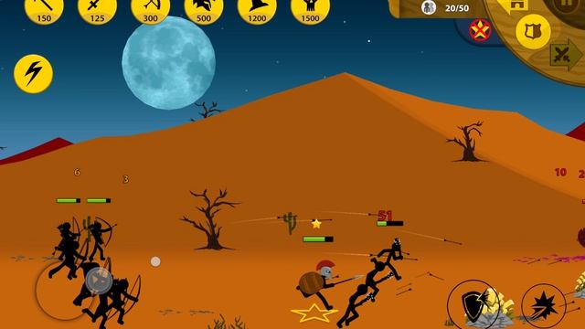 Stick War Legacy, миссия 78 ( Insane, без баффов, без скинов)
