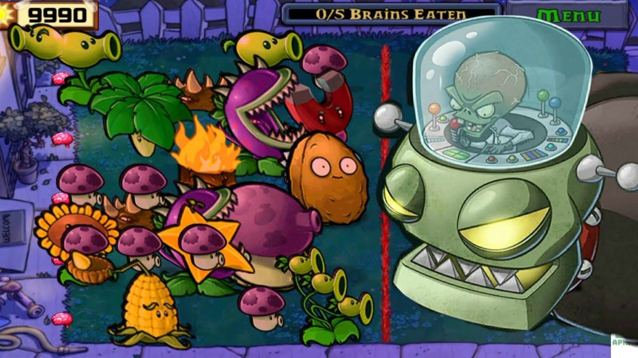 Растения против зомби Essence Edition Plants Vs Zombies ПвЗ PvZ [44] битва прохождение топ