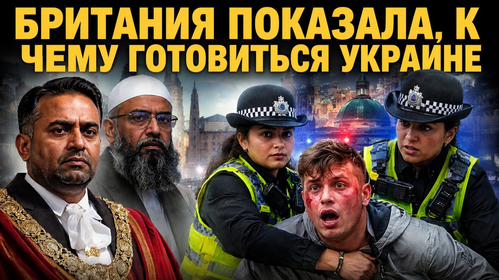 Британская толерантность: белого зарезали, полиция арестовала труп