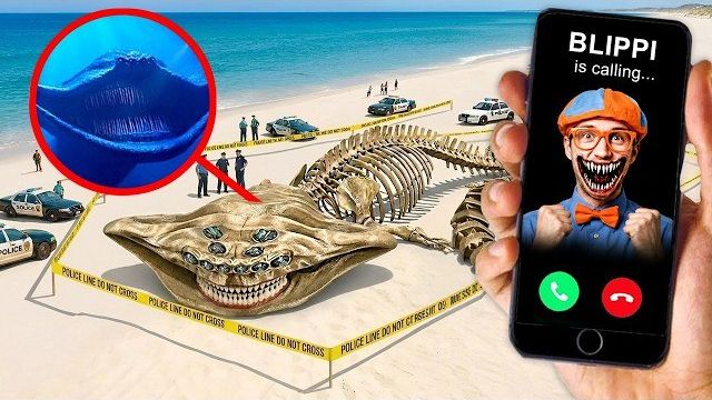МОРСКОЙ МОНСТР СЪЕЛ БЛИППИ НА 24 ЧАСА! 😱🚨 Не открывай 5 Хэппи Мил в 3 часа ночи! ☄️📦
