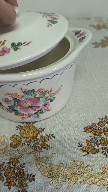 Миска для микроволновой печи №1 «Донской фаянс» — Семикаракорская керамика ручной работы