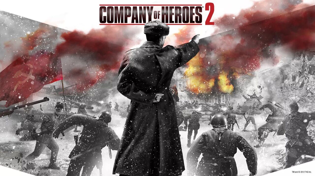 Company Of Heroes 2 Геймплей за СССР один на один. Отрывок 2.