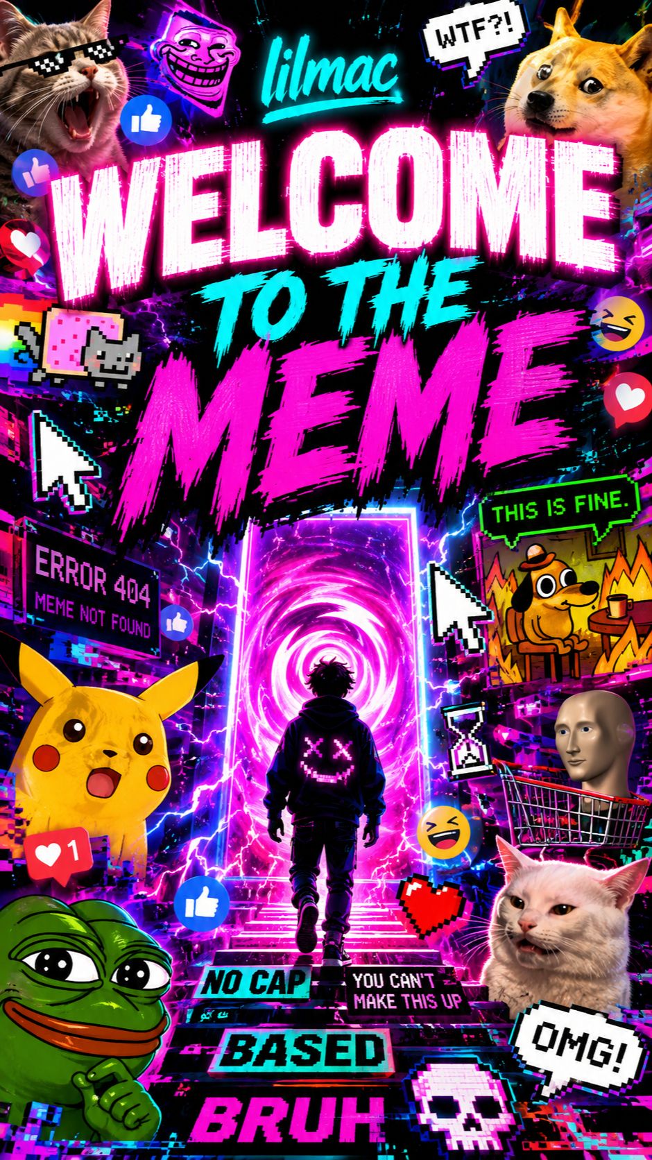 Алгоритм — мой продюсер | Lilmac — Welcome To The Meme