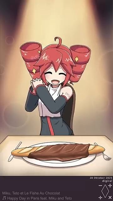 Miku & Teto Et Le Fishe Au Chocolat