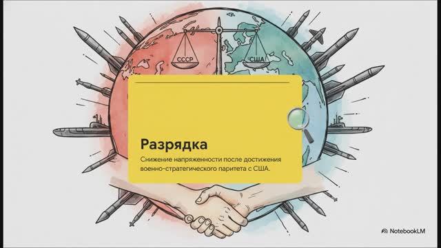 История России 11 класс § 17 Внешняя политика СССР в 1964–1985 гг
