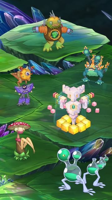 Часть Песни Волбрюхия на Островке Кристалла! - My Singing Monsters #mysingingmonsters