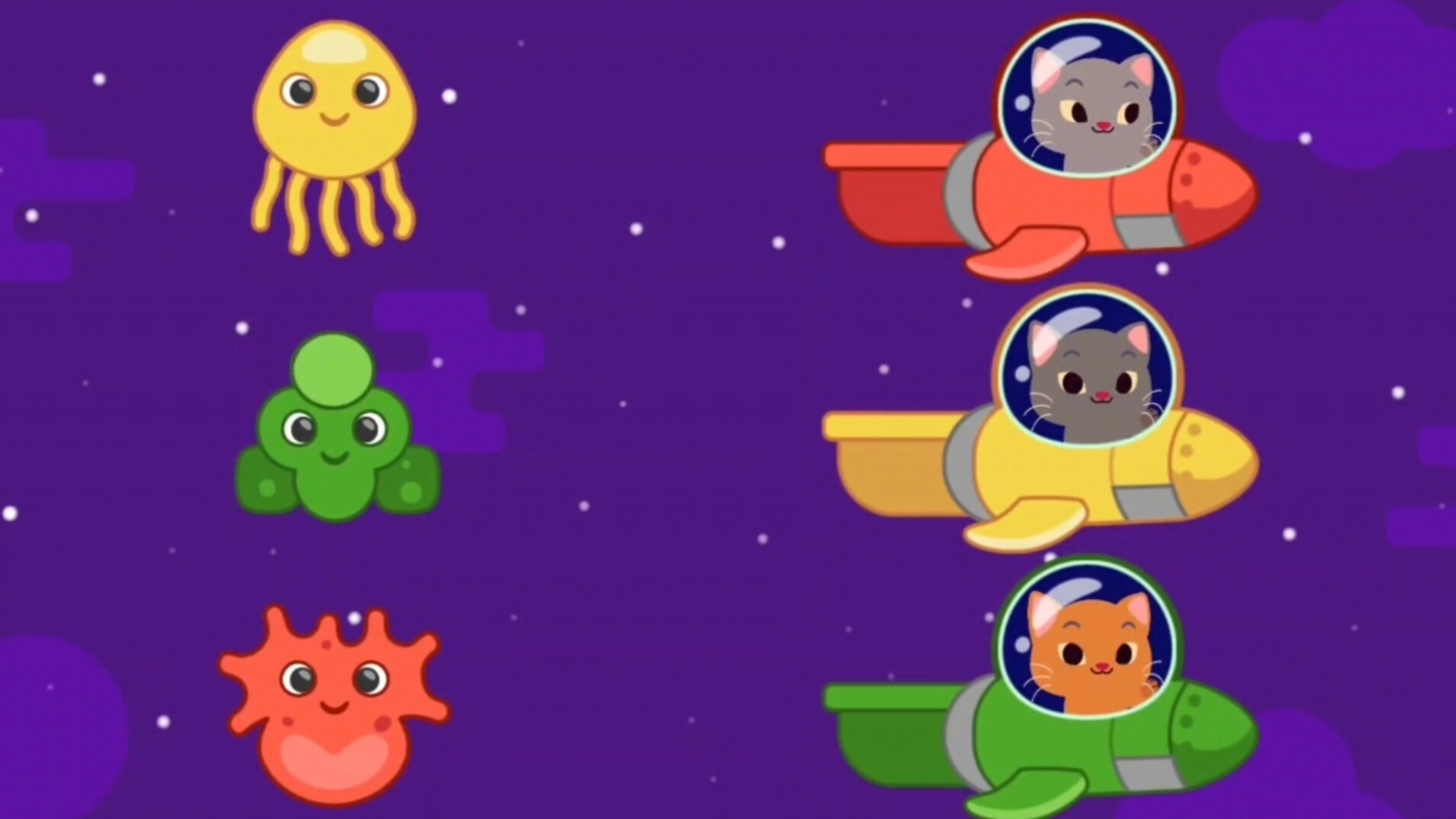 Развивающий Мультик Собери фигурки разного размера и цвета|Мультфильм -Игра для Детей и Малышей