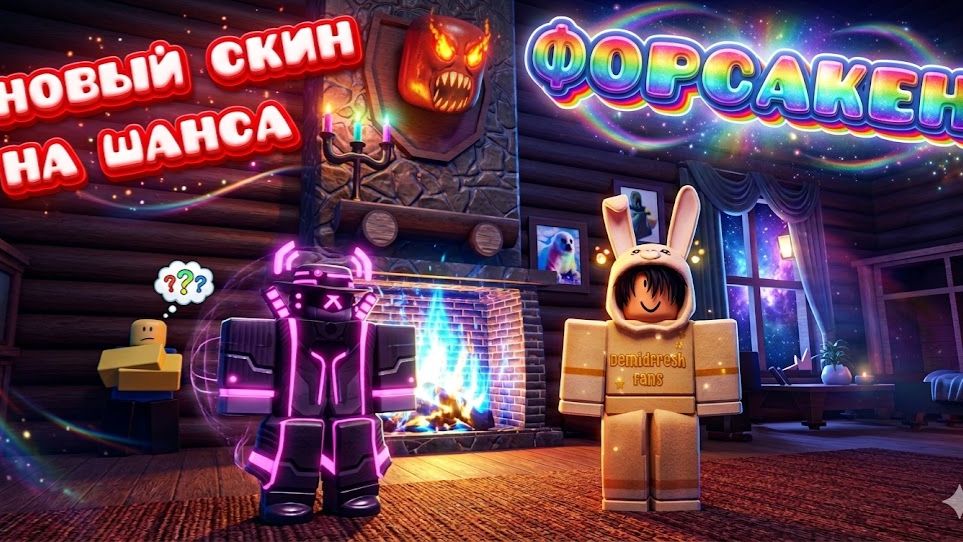 Играю На ЭКСКЛЮЗИВНОМ СКИНЕ на ШАНСА в Форсакен