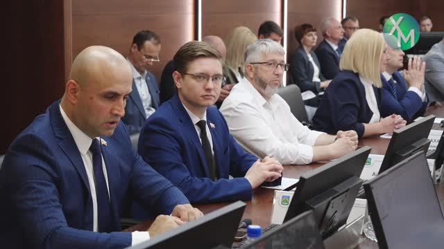 В Ханты-Мансийске состоялось 61-е заседание Думы