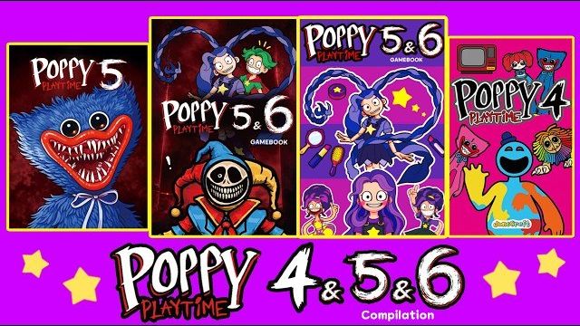 Poppy Playtime 4,5,6 ИГРОВОЙ БЛОКНОТ / КОМПИЛЯЦИЯ✨