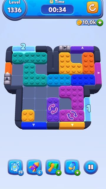 Color Block Jam 1336 Уровень