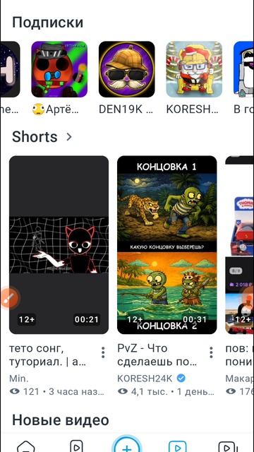 Людей на которых я подписан
