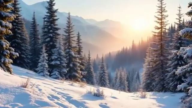 Шепот зимы. Кельтская зимняя баллада. Арфа.
