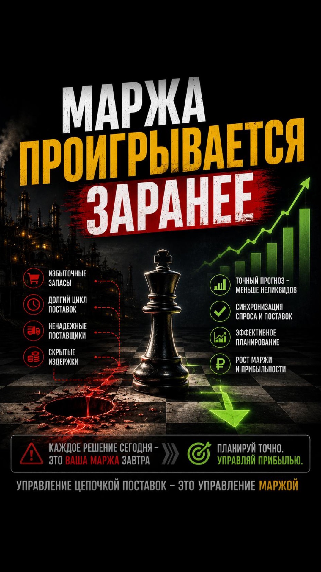 МАРЖА ПРОИГРЫВАЕТСЯ ЗАРАНЕЕ