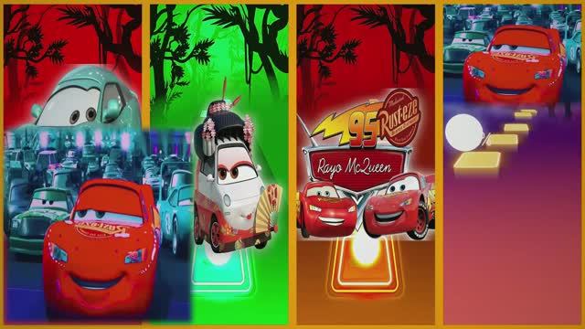 МУЛЬТИКИ ПРО МАШИНКИ Молния Маквин и Тачки АНИМАЦИЯ 🏎️🎵