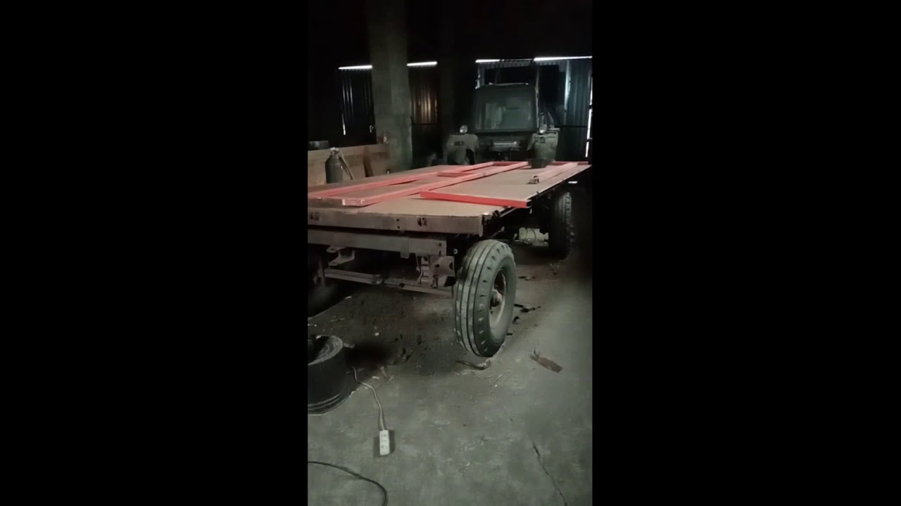Ремонт прицепа птс 4 часть 1