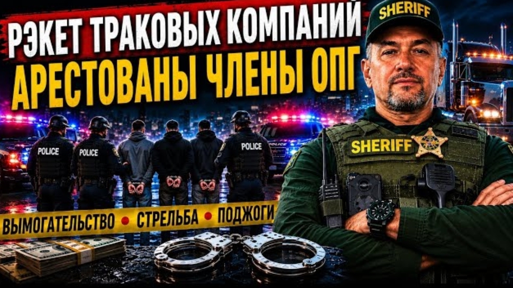 Гера Шериф: Этническая ОПГ рэкетировала грузоперевозочные компании и бизнесы в Канаде и США.