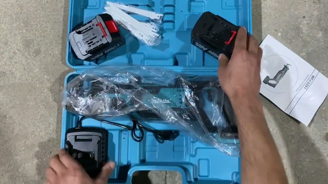 Сабельная пила Makita аккумуляторный 18 вольт 4 ампер