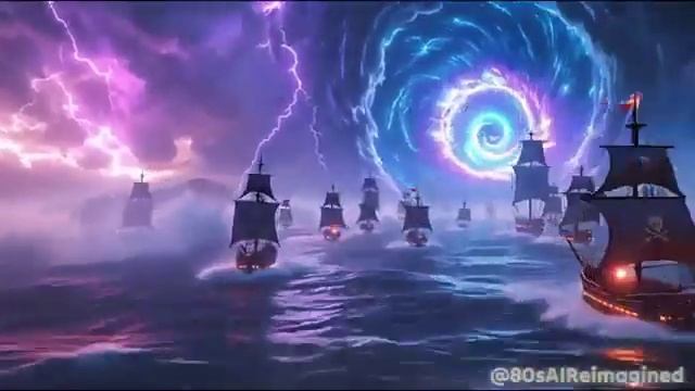 Что если бы Пираты Карибского моря были фильмом о металле 80-х.