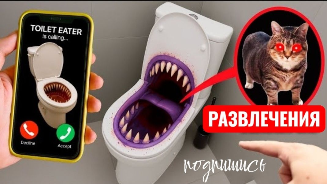 СКИБИДИ ПОЖИРАТЕЛЬ ТУАЛЕТА и  Oaiiaoiia кот. Мемы и тренды.