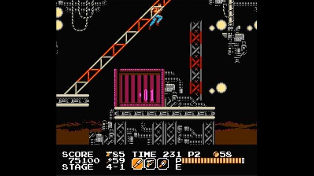 Dendy (Famicom,Nintendo,Nes) 8-bit Gun Dec / Vice Project Doom Stage 4 Прохождение