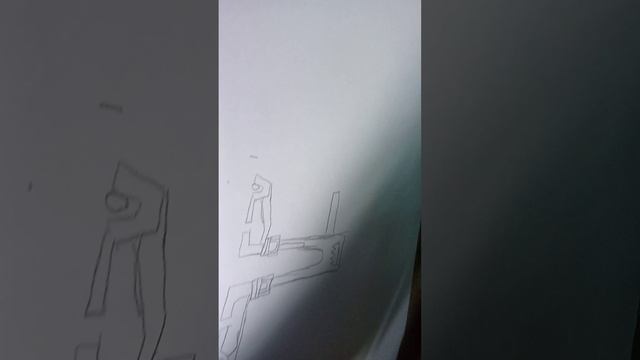 как нарисовать соника против Шедоуа?