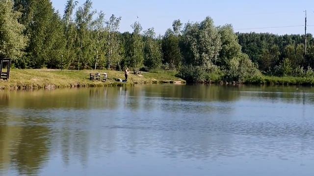 поимка на большом водоёме