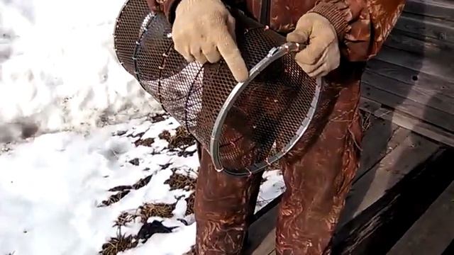 Сетка-фильтр для бурового мотора.