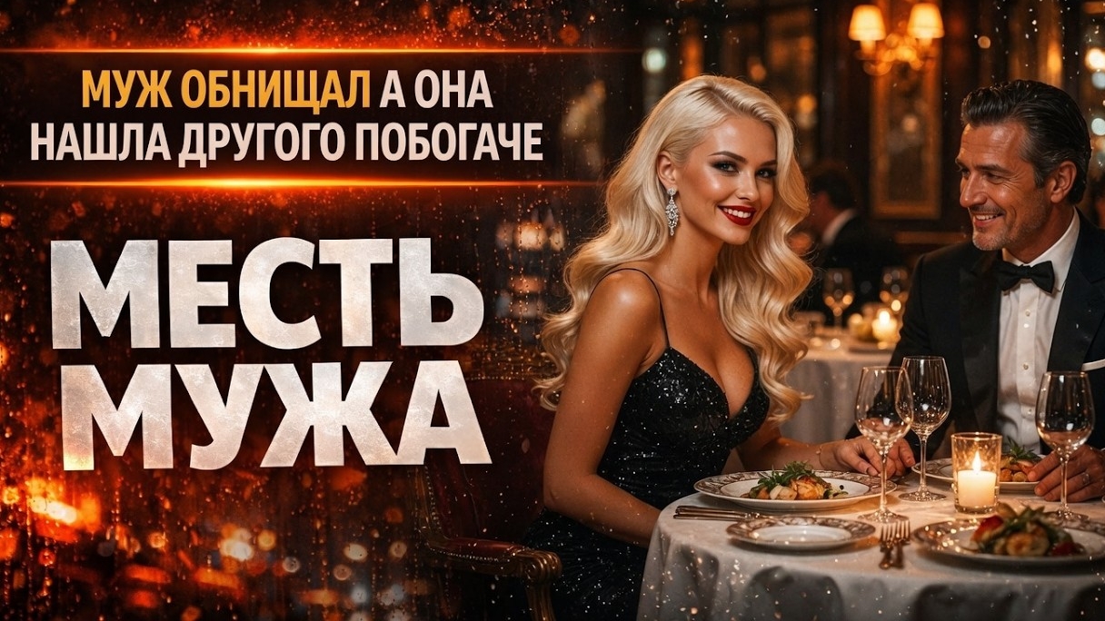 МУЖ ОБНИЩАЛ А ОНА НАШЛА ДРУГОГО ПОБОГАЧЕ I МЕСТЬ МУЖА