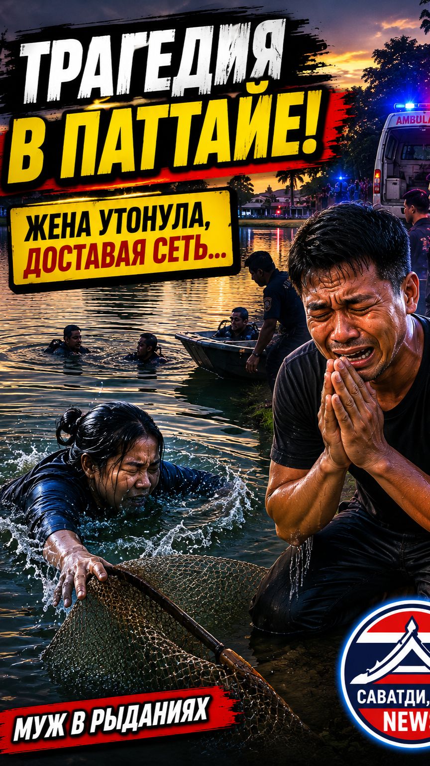 ТРАГЕДИЯ В ПАТТАЙЕ: МУЖ НА ГЛАЗАХ ПОТЕРЯЛ ЖЕНУ #новости #новостисегодня #тайланд
