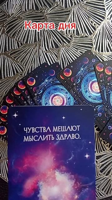Карта дня.Чувства мешают...