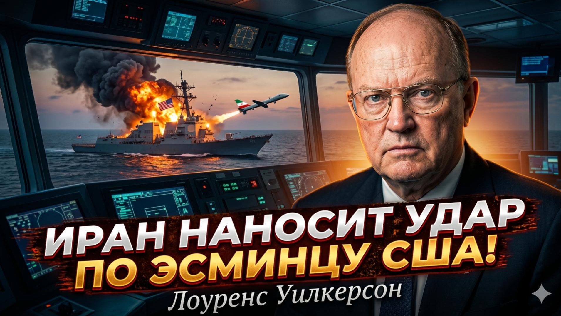 🛳️Лоуренс Уилкерсон | ИРАН АТАКУЕТ ЭСМИНЕЦ США!  Детали, о которых молчат