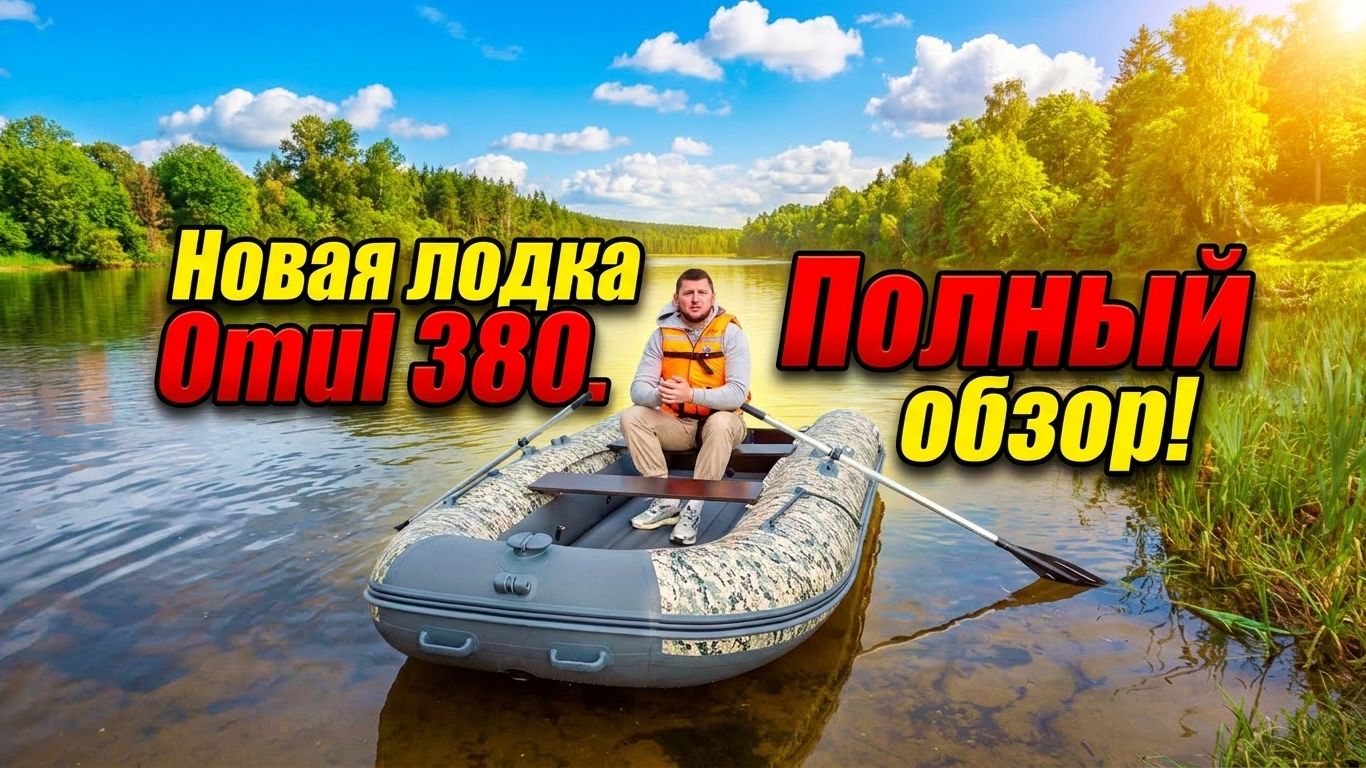 Новые лодки Omul 380 | Полный обзор от магазина #лодкапвх #омул380 #обзорлодки #тестлодки #лодкаOmul