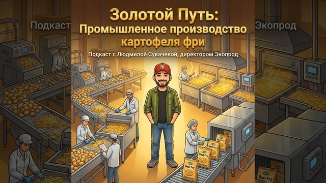 Золотой путь картофеля фри: промышленное производство Best Fry от “Экопрод”