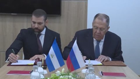 Подписание Меморандума между Россией и Никарагуа, Санкт-Петербург, 5 июня 2026 года