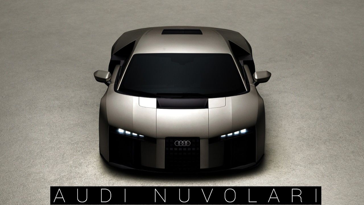 Audi Nuvolari - среднемоторный суперкар с мощью Bugatti
