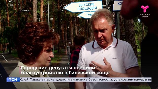 Благоустройство Гилёвской рощи