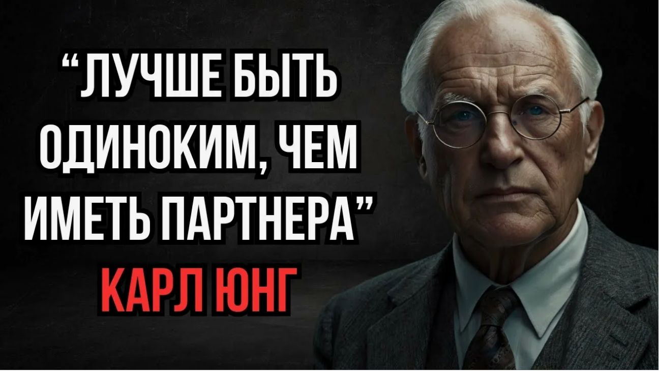 Лучше быть одиноким, чем иметь партнера Карл Юнг